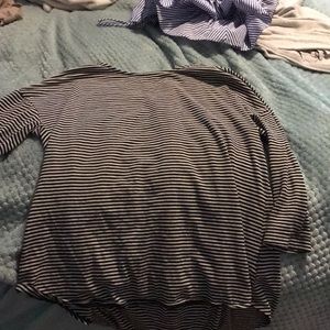 Long sleeve striped shirt